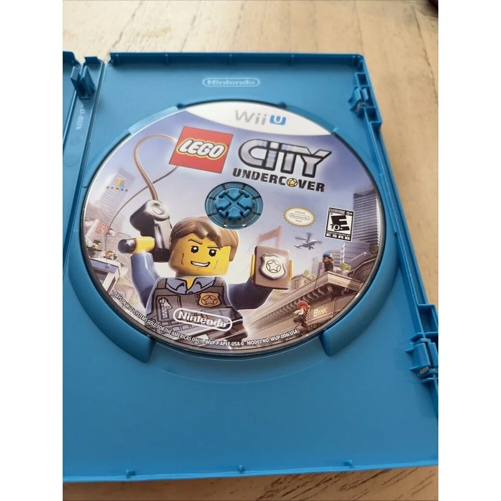 LEGO City Undercover (Nintendo Wii U, 2013) CIB Complete - Tested NICE!